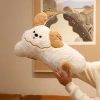Creative Dudu dog throw pillows, cute puppy plush toys, sofa cushions, soothing dolls, living room decoration gifts Application Scenario